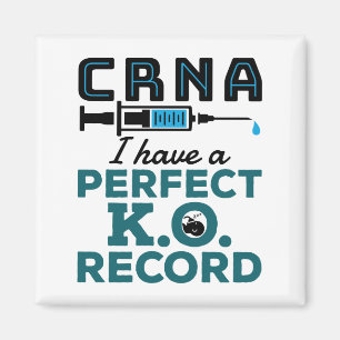 Aimant CRNA J'Ai Un Dossier K.O. Parfait