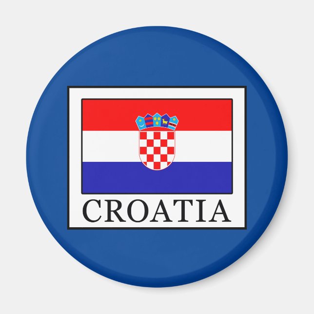 Aimant Croatie (Devant)