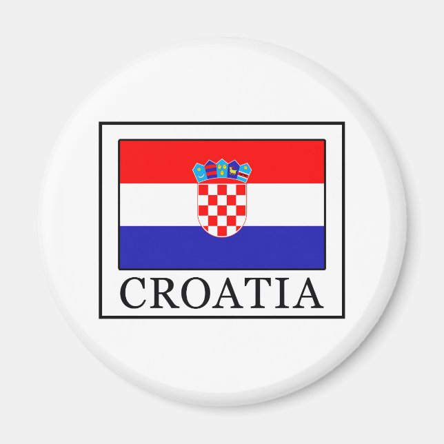 Aimant Croatie (Devant)