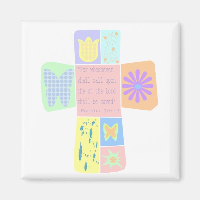 Aimant croisé écriture (Devant)