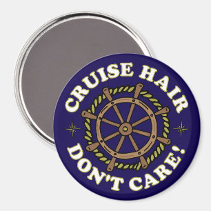 Aimant Croisiere Cheveux Ne se soucient Pas Drôle Croisiè