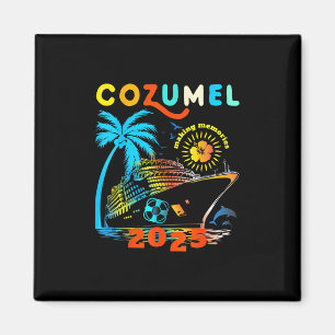 Aimant Croisière Cozumel 2025 Croisière au Mexique Famill