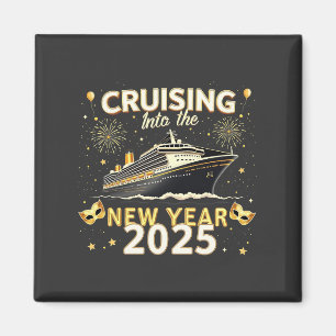 Aimant Croisière dans le Nouvel An 2025 croisière en fami