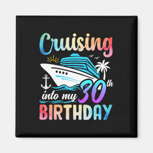 Aimant Croisière Dans Mon 30e Anniversaire 30 Anniversair