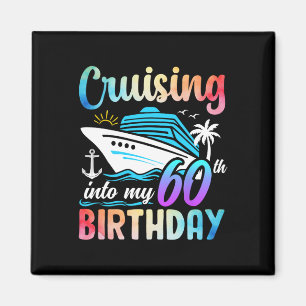 Aimant Croisière Dans Mon 60e Anniversaire 60 Anniversair