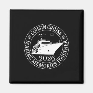 Aimant Croisière de Cousin Créer des Souvenirs Ensemble V