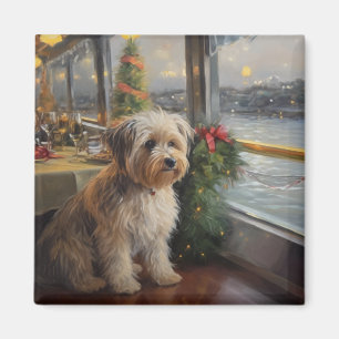 Aimant Croisière de Noël Biewsome Terrier : Pawsome Holid