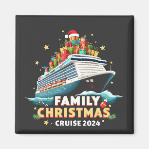 Aimant Croisière de Noël en famille 2024 tenue de match