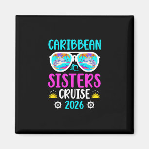 Aimant Croisière des Sœurs des Caraïbes 2026 Sœurs en Cro