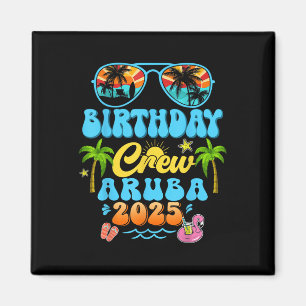 Aimant Croisière d'été de l'équipage d'Aruba 2025 Gr d'ét