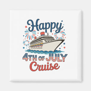 Aimant Croisière du 4 juillet 250e anniversaire