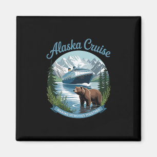 Aimant Croisière en Alaska Créer des souvenirs ensemble V