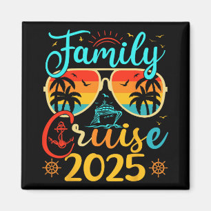 Aimant Croisière en famille 2025 Vacances d'été en famill