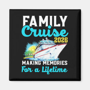 Aimant Croisière en famille 2026 Créer des souvenirs pour