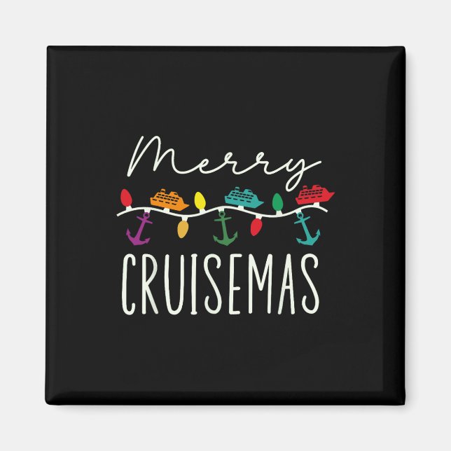 Aimant Croisière Joyeux Noël Noël Noël Noël Noël Pajamas  (Devant)