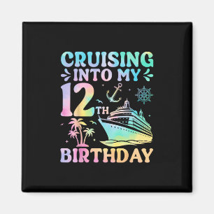 Aimant Croisière pour mon 12e anniversaire de croisière o