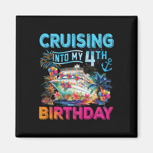 Aimant Croisière pour mon 4ème anniversaire de voyage Cro