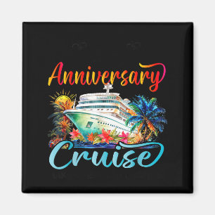 Aimant croisière pour nos 40 ans de mariage couple mari e