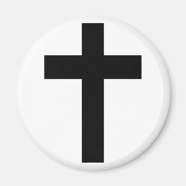 Aimant Croix chrétienne (Devant)