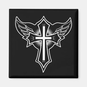Aimant Croix chrétienne