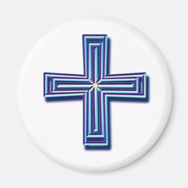 Aimant Croix en marche 2 (Devant)