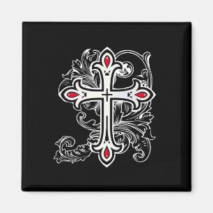 Aimant Croix gothique