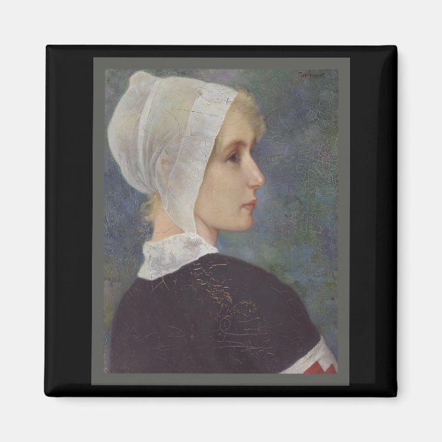 Aimant Croix-Rouge Infirmière par Theodor Grust (Devant)