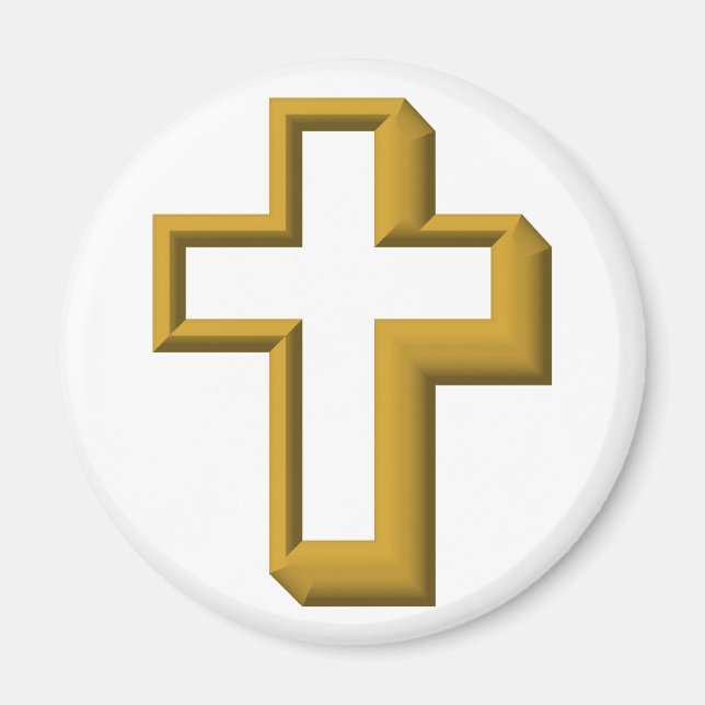 Aimant Croix vide (Devant)