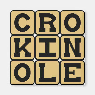Aimant Crokinole, Jeu de société