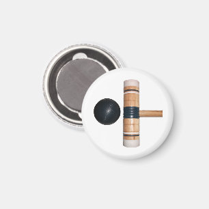 Aimant Croquet Ball et Mallet