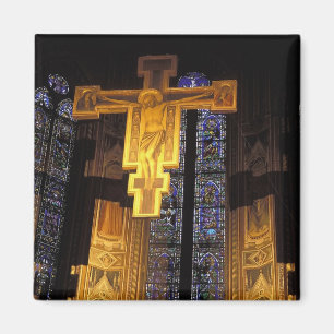 Aimant Crucifix au-dessus du Haut-autel à Père Noël