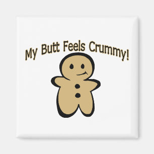 Aimant Crummy Butt Cookie Boy