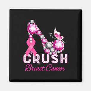 Aimant Crush Cancer du sein Guerrier Soutien Cancer du se