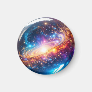Aimant Crystal Ball - Je Vois Un Événement Cosmique Dans 