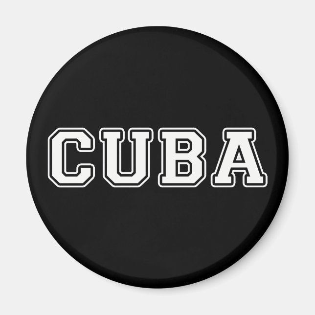 Aimant Cuba (Devant)