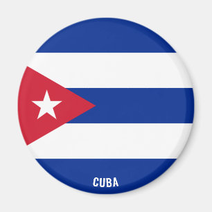 Aimant Cuba Drapeau charmant patriotique
