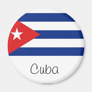 Aimant cubain de drapeau