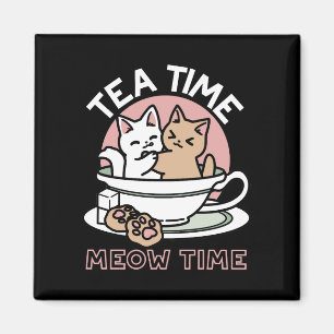 Aimant Cuddin en coupe - Tea Time adorable