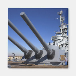 Aimant Cuirassé d'USS Alabama au mémorial 2 de cuirass