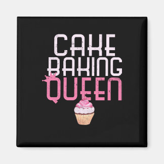 Aimant Cuisine de gâteau Queen Cupcake Bakers Pâtisserie