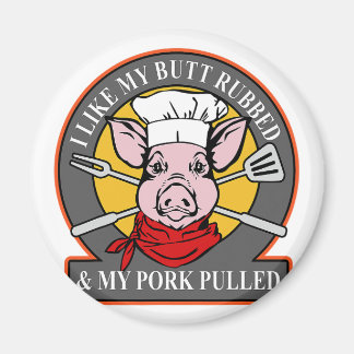 Aimant cuisinier cochon griller tirer mon porc barbecue g