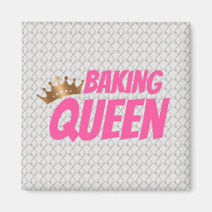 Aimant Cuisson Queen Motif pour les amateurs de gâteaux 