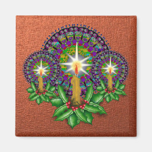 Aimant Cuivre victorien d'aimant de Noël