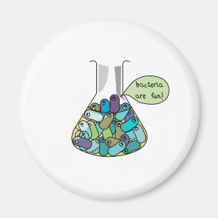 Aimant Culture bactérienne