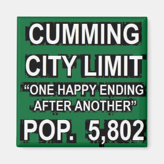 Aimant Cumul Géorgie Funny City Limit Signal