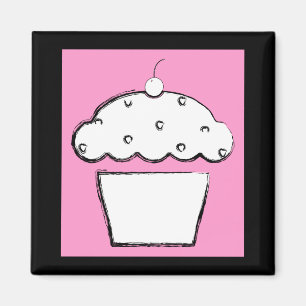 Aimant cupcake
