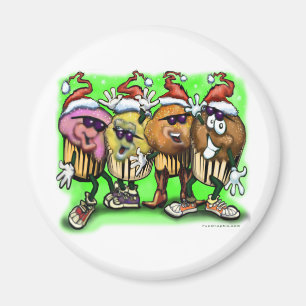 Aimant CupCake Noël