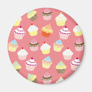 Aimant Cupcakes Delicious Decorated Birthday
