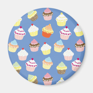 Aimant Cupcakes Delicious Decorated Birthday