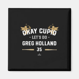 Aimant Cupid faisons Greg Holland drôle de Saint-Valentin